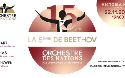 Concert anniversaire avec Mozart, Brahms et Beethoven